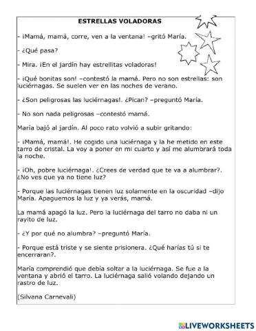 Comprensión lectora