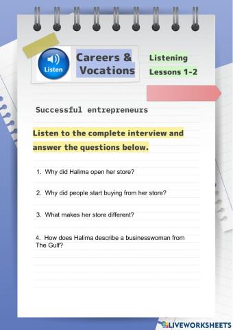 Successful entrepreneurs