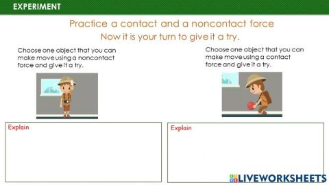 Contact and Non-contact Force