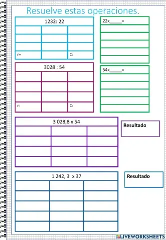 DIVISIONES Y MULTIPLICACIONES.QUINTO