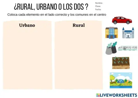 Rural o urbano