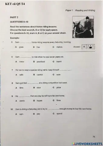 08.12.21-KET Reading and Writing (Part 1)