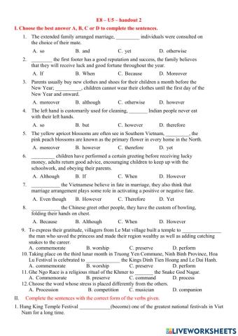 E8 - U5 - handouts 2