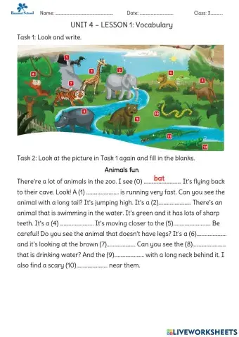 Starlight3-U4-L1-Vocabulary