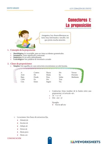 Preposiciones