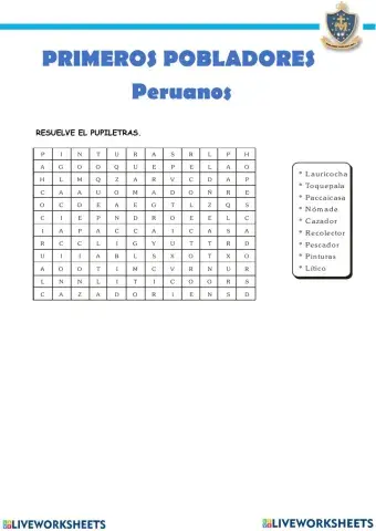 Primeros pobladores del Perú