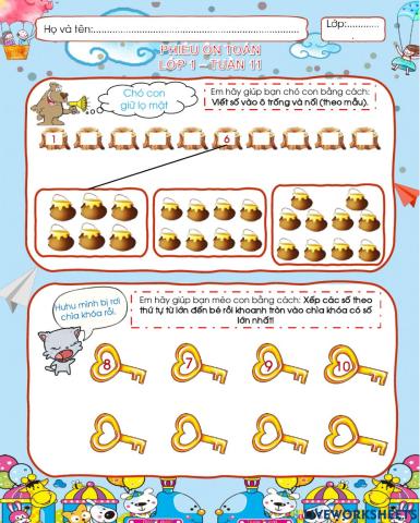 Ôn Toán - Tuần 11