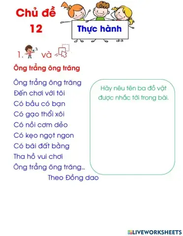 CĐ 12 Thực hành