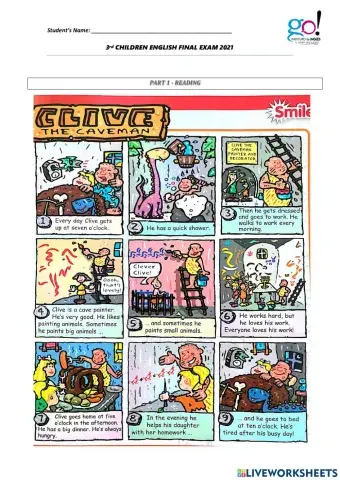 3rd children reading