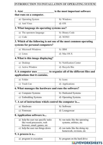 Test Operating System