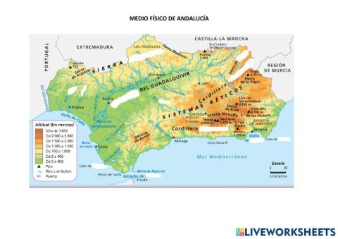Medio Físico de Andalucía