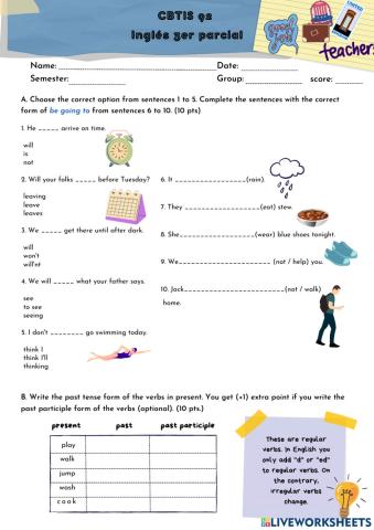 Exam 3rd semester hgsch