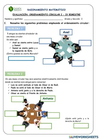 Ordenamiento circular I
