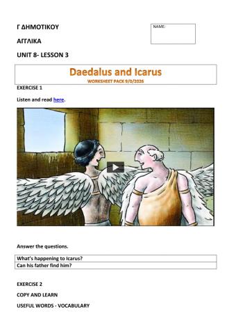 Daedalus and icarus