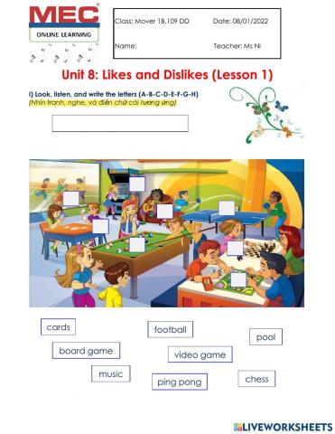 Like-love-hate-don't like-doesn't like + gerund (The Simple Present)