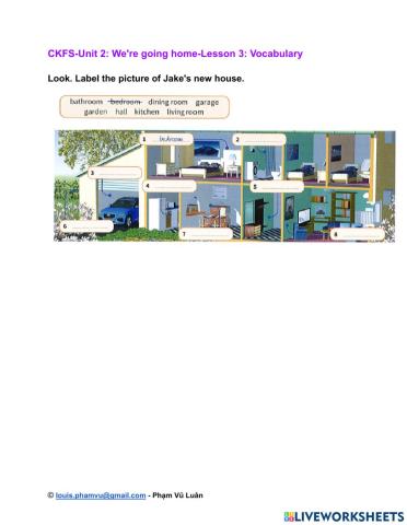 CKFS-Unit 2: We're going home-Lesson 3: Vocabulary