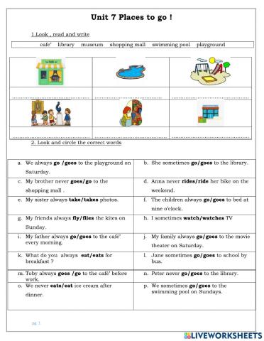 Tieng Anh 5-Unit 7-Lesson 1234
