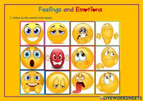 Feelings and Emotions