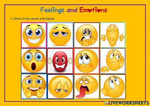 Feelings and Emotions