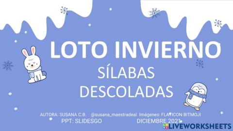 Lectura global EL INVIERNO 2