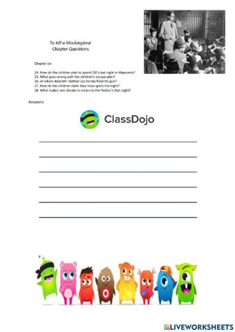 To kill a mockingbird chapter 6