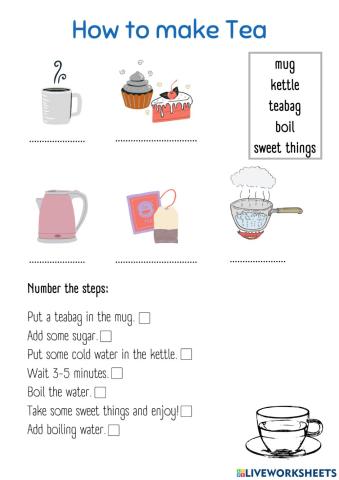 How to make tea