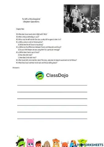 To kill a mockingbird chapter 9