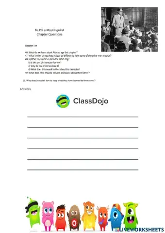 To kill a mockingbird chapter 10