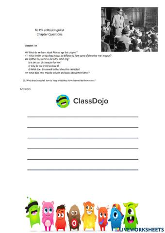 To kill a mockingbird chapter 10