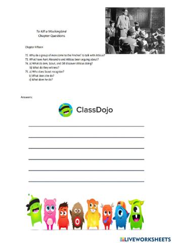 To kill a mockingbird chapter 15