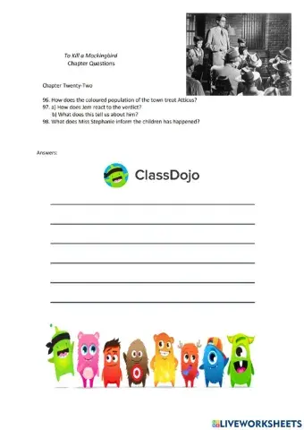 To kill a mockingbird chapter 22