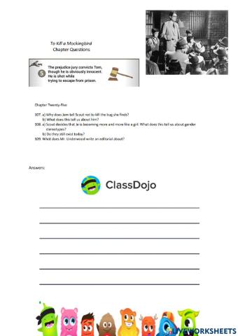 TO kill a mockingbird chapter 25