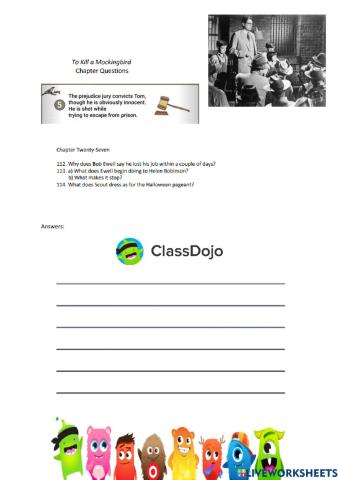 To kill a mockingbird chapter 27