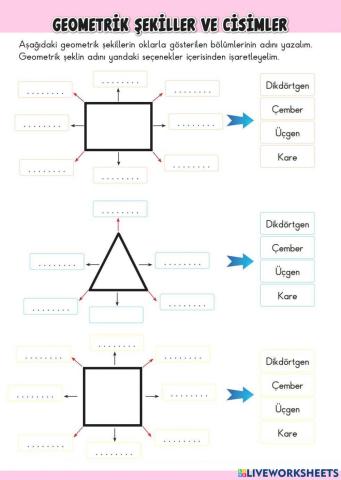 Geometrik Şekiller ve Cisimler