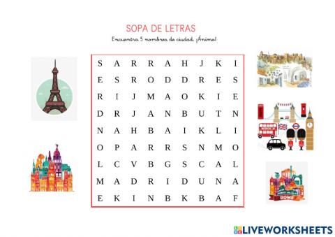 Sopa de letras