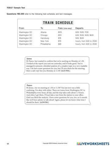 TOEIC Reading 196-200