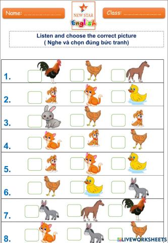 Farm animals Revision 2