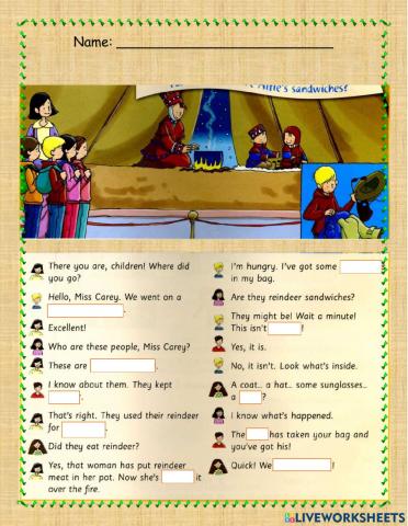 English World 4 - Unit 11 - Speaking