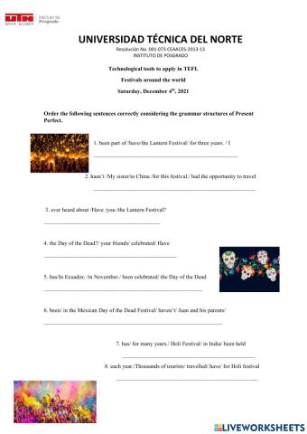 Festivals around the world