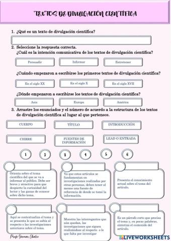 Textos de divulgación científica