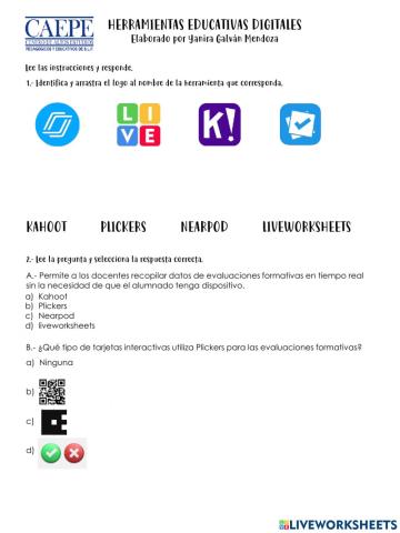 Herramientas educativas digitales