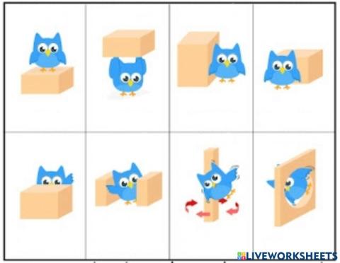 Prepositions of place