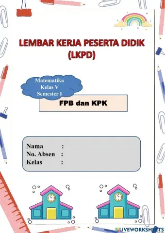 Menggunakan faktor prima untuk menentukan KPK dan FPB