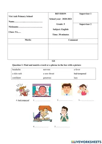 General revision - week 12