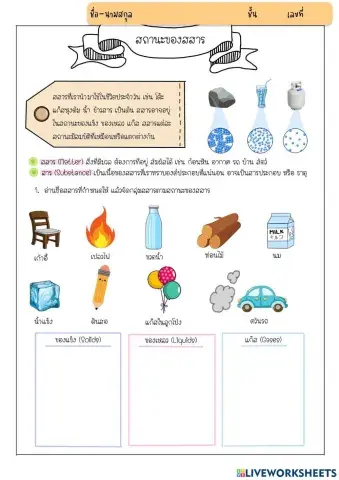 สถานะของสสาร