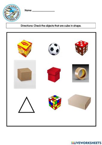 Math: Cube and Cone