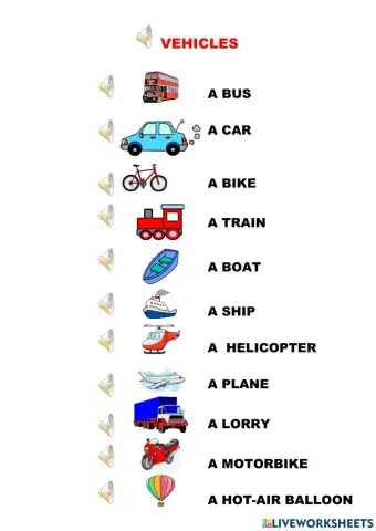 Vehicles