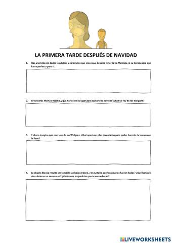 La primera tarde después de navidad