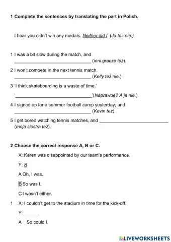 Use of English Quiz