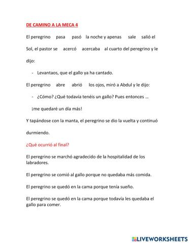 De camino a la meca 4